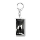 justfit150のa woman in the shadows Acrylic Key Chain