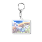 しろいるかのしろいるかのアクキー Acrylic Key Chain