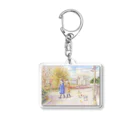 しらこたんの12月の帰り道 Acrylic Key Chain