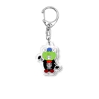 🐸かえるさんと仲間たち🐸のハロウィン　ガイコツ息子 Acrylic Key Chain