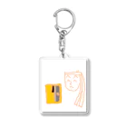 kuhejisanのくへじさんの鉛筆削り Acrylic Key Chain