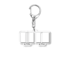 ソーイングby日本ヴォーグ社の縫い代を割ると倒す Acrylic Key Chain