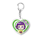 ぎょろぱちアイランドのアンドロイド:ミコ Acrylic Key Chain