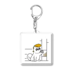 REO-REOのワンキー犬 Acrylic Key Chain
