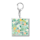 Playful Planetのflower 2 Acrylic Key Chain