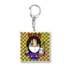 あきこふわっち配信者の懐かしのシール風アイテム Acrylic Key Chain