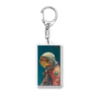 Playful PlanetのAstronauts Acrylic Key Chain