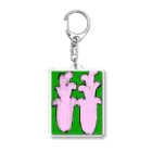 yuko maegawaのピンクの白菜 Acrylic Key Chain