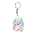 ヤバいTシャツ屋しゃんの暑い夏はアイスだ008 Acrylic Key Chain