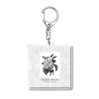 Sugar-whiteのSugar-white【hydrangea LOGO】小物・文具 Acrylic Key Chain