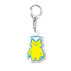 poseruのいらいらくまさん Acrylic Key Chain