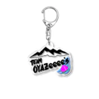 Fortune Campers そっくの雑貨屋さんのTeam Oyazeeee's Acrylic Key Chain