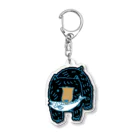 テクテクと。イラスト部のキムンカムイくん Acrylic Key Chain