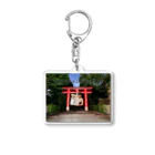 牛女しらすの牛女　新作神社 Acrylic Key Chain