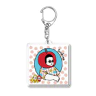 とんきっき本舗のとんき×ハナイロ！どーーーん！！ Acrylic Key Chain