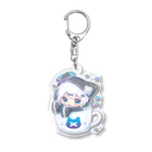 みなづき。の猫耳パーカーくん(マグカップ) Acrylic Key Chain