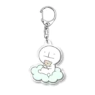 すいちょくんstoreのくまちゃんだっこすいちょくん Acrylic Key Chain