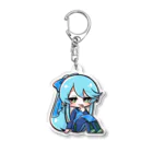 ゆっくりでぃすこのかんなちゃん　カートゥーン風 Acrylic Key Chain