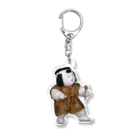 メディア木龍・谷崎潤一郎研究のつぶやきグッズのお店の御所人形（中） Acrylic Key Chain