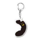 Bee's Bakeryの竹炭塩バターパン Acrylic Key Chain