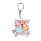 Chunoのロリータの女の子 Acrylic Key Chain