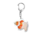 食べ過ぎのカクレブタノミ Acrylic Key Chain