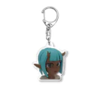 bunbunbububunの3D modeled imp girl Acrylic Key Chain