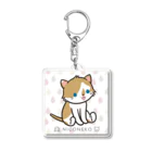 にこねこ【保護猫の保育園】のしずくくんキーホルダー Acrylic Key Chain