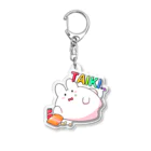 結乃りぼんチャンネルオリジナルグッズのびたんくん待機アクキー Acrylic Key Chain