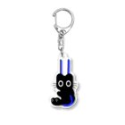 Suzutakaのくろねこクロル（ブランコ） Acrylic Key Chain