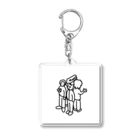 and helloのanimals Acrylic Key Chain