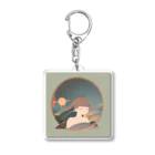 AO's SHOPのgirl Acrylic Key Chain