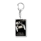 Saza-nami Antique designのカーチェイス Acrylic Key Chain