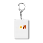 ぱんこの理想の朝ごはん Acrylic Key Chain