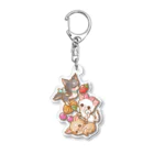 あとりえピノコのフルーティーちわわん Acrylic Key Chain