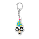 Rico accessoriesのパーティーグッズ鼻メガネ（ドット） Acrylic Key Chain