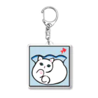 ふわにゃんshopの金魚鉢 Acrylic Key Chain