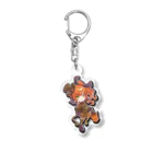 ヨーロッパゴミバコガエル外来種侵略計画のシェリル・フローライト(アクキー) Acrylic Key Chain