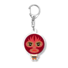 ぴぃまんの、たぶんお店のTabun Fukumen Wrestler Acrylic Key Chain