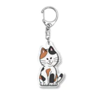 スリープキャットスタジオのみけねこ Acrylic Key Chain