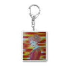 Happy Circusのハッピークラウン4・woman Acrylic Key Chain