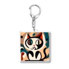 T2 Mysterious Painter's ShopのMysterious Cat Acrylic Key Chain