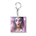 💖宇宙整体♪🌈♪こころからだチャンネル♪💖のuniversal Princess〜Goddess of Mercy〜 Acrylic Key Chain