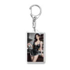 AIART_REINA_KASUMIのAIART REINA COOKING 01 Acrylic Key Chain