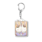 fusususuのうさぎ Acrylic Key Chain