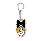 Bordercollie StreetのSLN-b Acrylic Key Chain