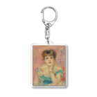 世界美術商店の女優ジャンヌ・サマリーの肖像 / Portrait of the Actress Jeanne Samary Acrylic Key Chain