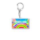 IORISM LAND 公式グッズショップのIORISM LAND 長方形 Acrylic Key Chain