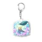 らる_haruの雨宿りオカメ Acrylic Key Chain