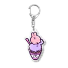 うさちゃんのうさちゃんアイス Acrylic Key Chain